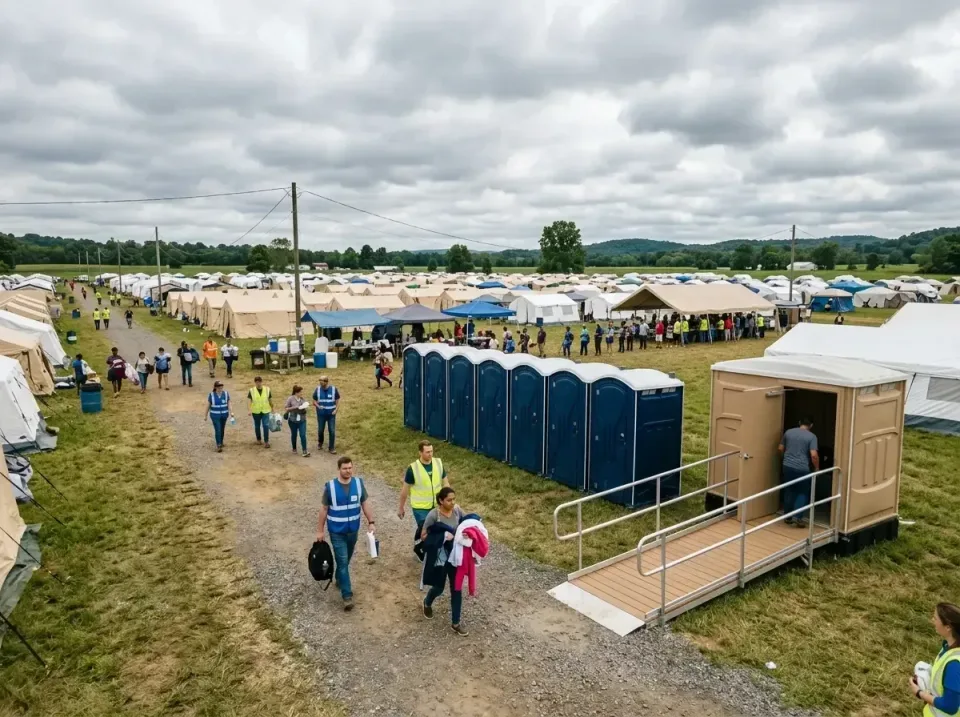 disaster-relief-camp-restrooms-010 — frequently asked questions, Dumpster & Portable Bathrooms Rental in Bad Axe, MI